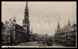 General View of the Market Place,Brussels,Belgium BIN