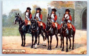 Tuck Oilette THE BRITISH ARMY ~ THIRD HUSSARS - James I ~ c1910s Postcard