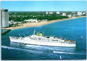 Postcard - T/S Carla C. - Fort Lauderdale, Florida