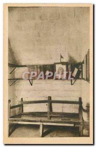 Old Postcard Fort de Vaux and Command Post Commander room Raynal