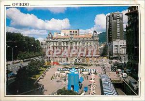 Postcard Modern Oviedo (Austrias) the Plaza Escandalera