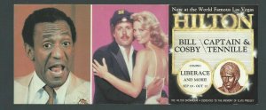 Ca 1978 PPC Las Vegas Hilton Shows Capt & Tennille Bill Cosby & Many Others----