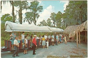 Congo Belle II, Glass Bottom Boat, Weeki Wachee River Florida,  Vintage Postcard