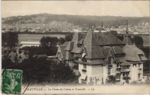 CPA DEAUVILLE La Ferme du Coteau et Trouville (1250461)