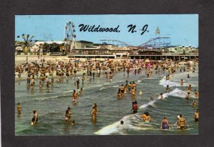 NJ Wildwoods by the Sea Amusement Park Beach Ferris Wheel Coaster New Jersey PC