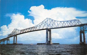 Sunshine Skyway Bridge - Sarasota, Florida FL Postcard