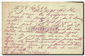 Old Postcard Paris Buttes Chaumont Artistic view