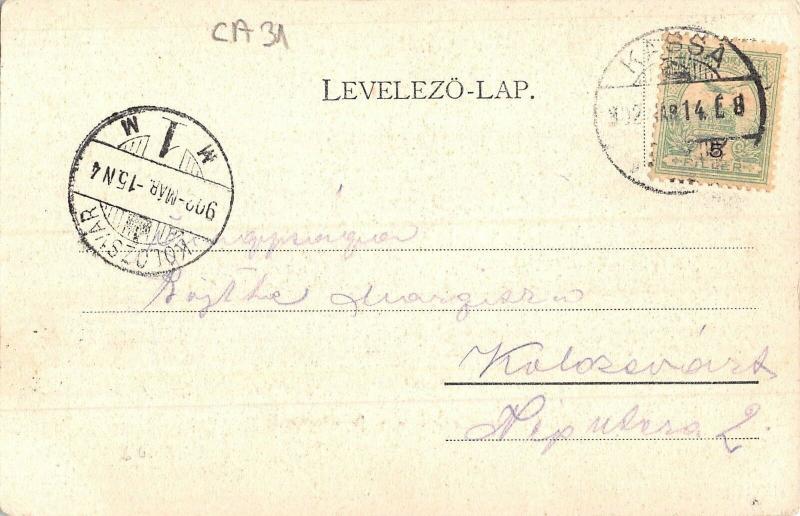 CA031 Kassa 1900 Kosice hungary slovakia