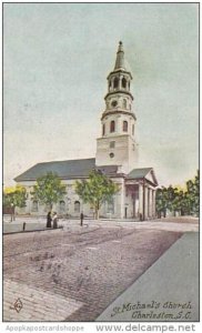 South Carolina Charleston Saint Michaels Church 1913