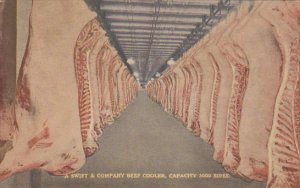 Illinois Chicago Swift and Company Beef Cooler