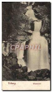 Old Postcard Triberg Wasserfall