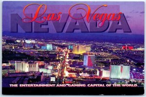 Postcard - The Entertainment And Gaming Capital Of The World - Las Vegas, Nevada