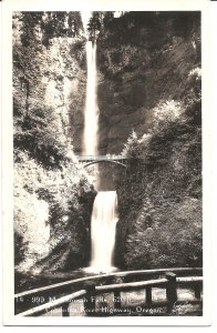 Multnomah Falls, OR - 620 Ft - RPPC