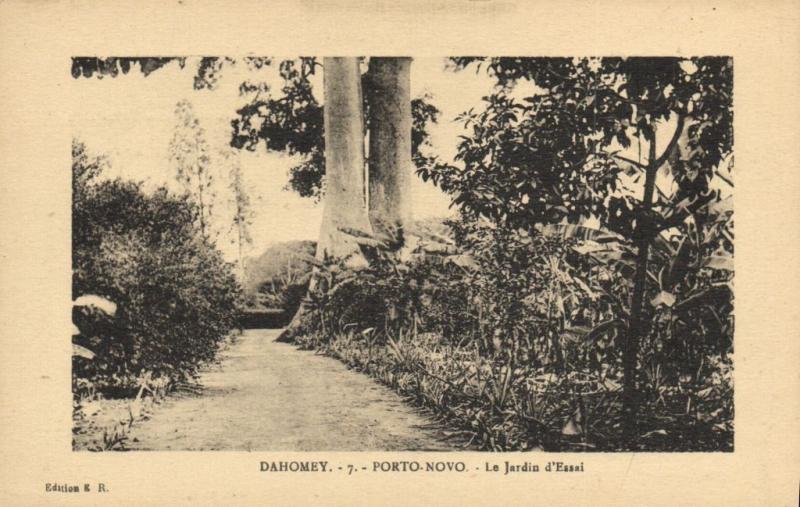 CPA Dahomey Afrique - Porto-Novo - Le Jardin d'Essai (86805)