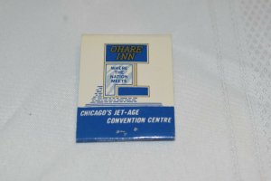 O'Hare Inn Chicago's Jet Age Convention Centre 20 Strike Matchbook