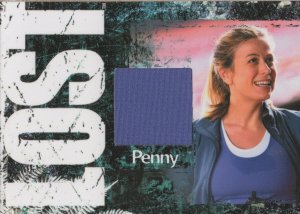 Sonya Walter Lost TV Show Pieceworks Official Cast Worn Cloth Card