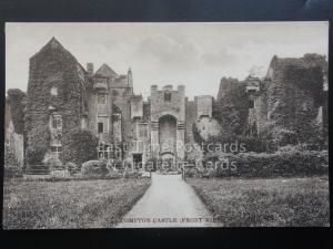 Devon: Compton Castle (Front View) Near Torquay, Old Postcard