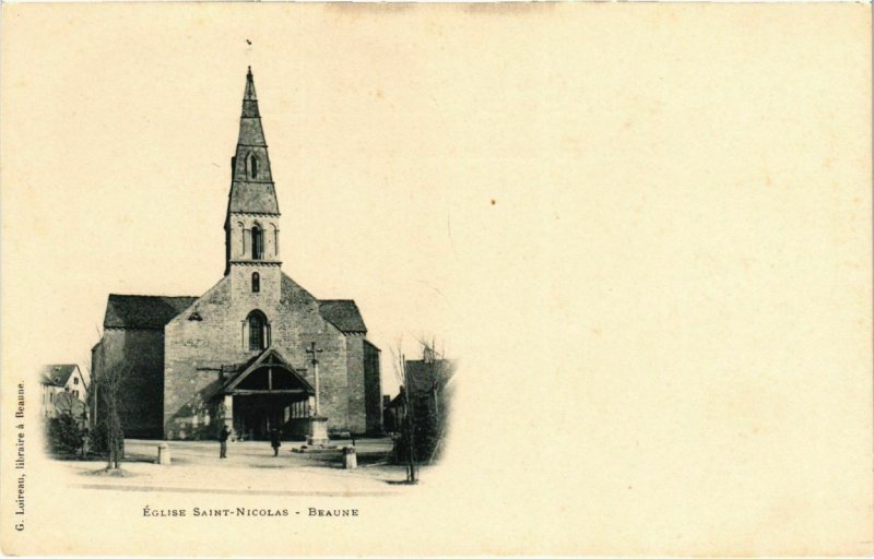 CPA Eglise St-Nicolas - Beaune (103271)