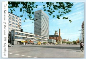 COPENHAGEN, DENMARK ~ Vesterbrogade HOTEL ROYAL Liberty Column  4x6 Postcard