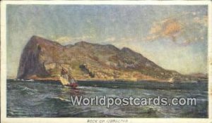 Rock of Gibraltar Gilbraltar Postcard