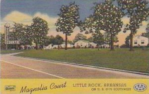 Arkansas Little Rock Magnolia Court Curteich