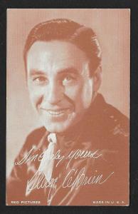ARCADE CARD Cowboy Entertainer George OBrien