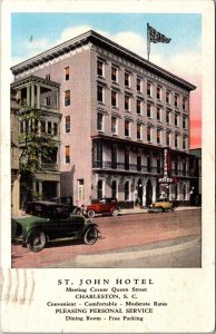South Carolina Charleston The St John Hotel 1942