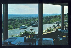 Marlboro, Vermont/VT Postcard, Dining Room, Skyline Restaurant, Volkswagon,1968!