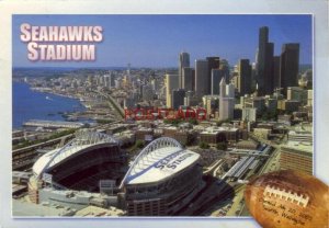 Continental-size 2003 SEATTLE SEAHAWKS STADIUM opened 7/20/02 photo: C. Adams