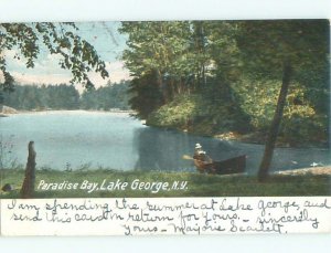 Pre-1907 LAKE SCENE Adirondacks - Lake George New York NY AE5430