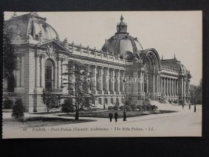 France PARIS Petit Palaise Girault Architecte LL.40 by Levy early 1900's