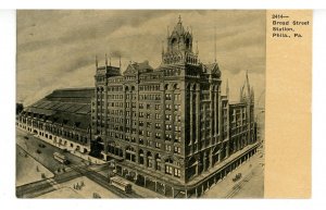 PA - Philadelphia. Broad Street Station  circa 1906