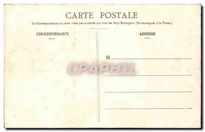 Caudebec-en-Caux Old Postcard The arrow