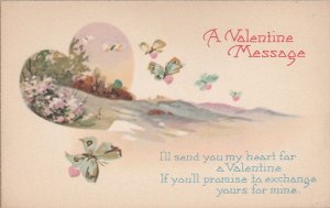 Valentine Message - Exchange Heart for a Valentine - DB
