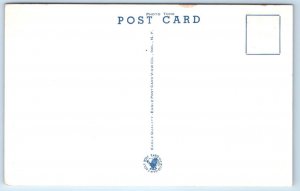 GRAND LAKE STREAM, ME Maine ~  View From SUNSET POINT  c1940s Postcard