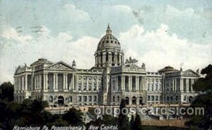 Harrisburg, PA, Pennsylvania, USA United States State Capital Building 1906 v...