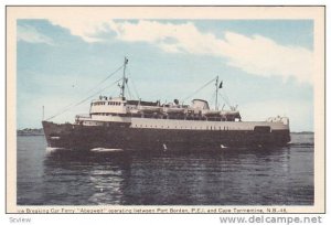 Ice Breaking Car Ferry, M.V.ABEGWEIT , Port Borden, PEI , Canada , 30-40s #2