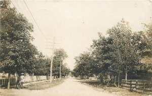 RPPC Postcard North Dakota Minot Street Scene C-1910 23-8347