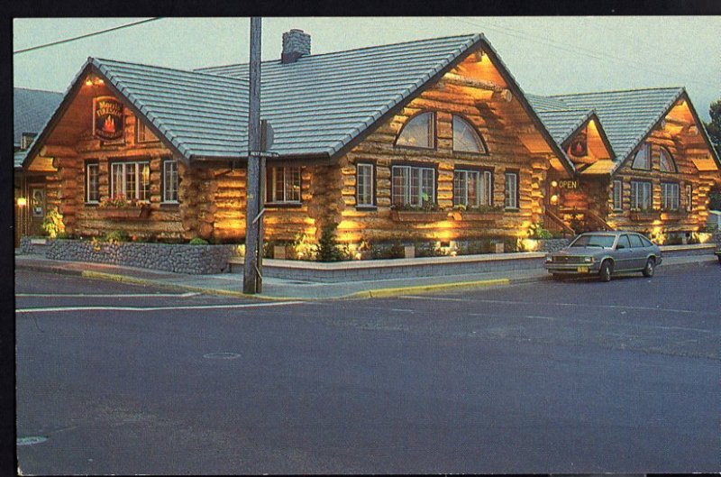 OR Morris Fireside Restaurant, 207 N. Hemlock CANNON BEACH Chrome 1950s-1970s