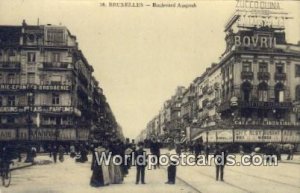 Boulevard Anspach Bruxelles, Belgium Unused 