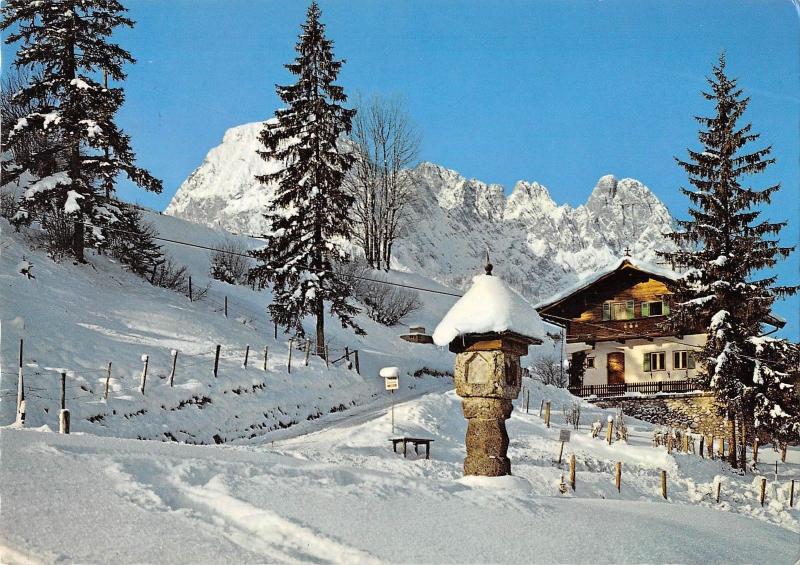 GG9362 winter in tirol der wilde kaiser austria