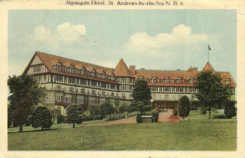 canada, St, ANDREWS-BY-THE-SEA, N.B., Algonquin Hotel (1930)