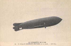 La Conquete De L'air Clement Bayard Zeppelin Unused 