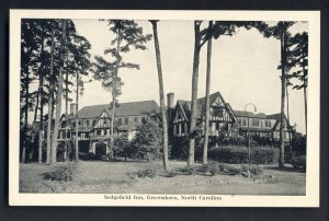 Nice Greensboro, North Carolina/NC Postcard, Sedgefield Inn