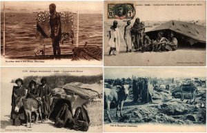 MAURITANIA AFRICAN OCCUPATION 30 Vintage AFRICA Postcards 1910-1950 (L3529)