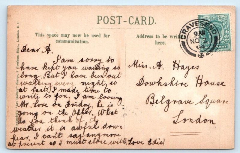 RPPC Famous Cascade Cassel Kassel Prussia GERMANY 1904 Postcard