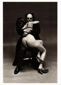 CPM HN4 Portrait of Xavier Moreau and Friend 1974 HELMUT NEWTON (d1244)