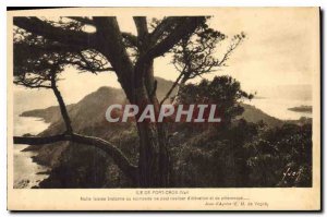 Postcard Old Port Cros Island Var Nullee faloine or Norman can rvalier Elevat...