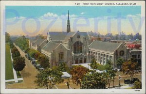 FIRST METHODIST CHURCH (P-29) PASADENA CALIFORNIA