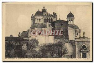Old Postcard Basilica and Church of 39Ancienne & # & # 39Ars